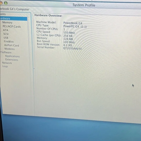 Apple π PowerBook G4 Laptop - Picture 11 of 13